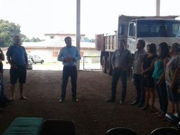 Prefeito Odir inaugura o Parque de Máquinas