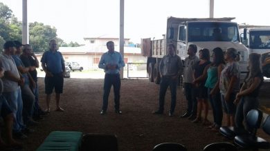 Prefeito Odir inaugura o Parque de Máquinas