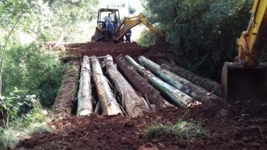 Ernestina conclui mais uma obra. Ponte nova entregue a comunidade