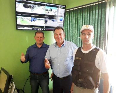 Central na BM recebe e armazena imagens das câmeras