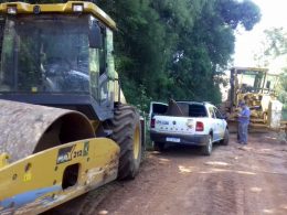 Estradas do interior seguem recebendo trabalhos de melhorias