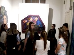 Estudantes da Escola Sachser visitam museus em Passo Fundo