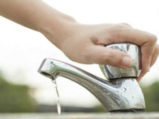 Alerta ligado para a necessidade de economizar água