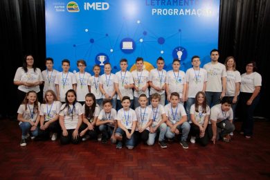 Estudantes de Ernestina formados pelo projeto