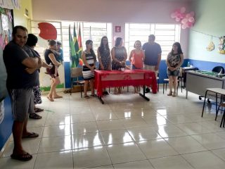 Sala de aula da Escola Sachser danificada por temporal é recuperada