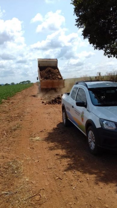 Equipe revitalizou mais de 10 km de estradas do interior em janeiro