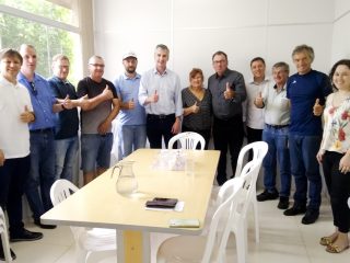 Executivo recebe visita do deputado estadual Eduardo Loureiro