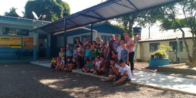 Prefeito em exercício, Arno da Silva visita nova obra na Escola Osvaldo Cruz