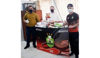 Doações serão repassadas a famílias ernestinenses