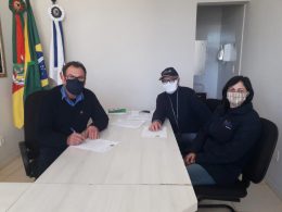Prefeito Nico e Capeser acertam permuta de terreno para construção do novo quartel da Brigada Militar
