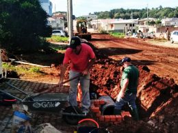Ruas são preparadas para obras de pavimentação