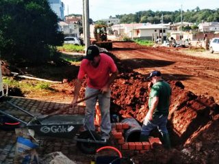 Ruas são preparadas para obras de pavimentação