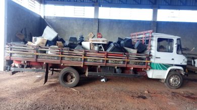 Materiais coletados receberão destino apropriado sem prejudicar o meio ambiente