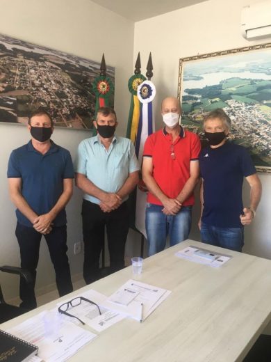 Vereadores fazem visita ao prefeito Renato e vice Paulo