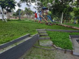 Secretaria de Serviços Urbanos faz limpeza nas Escolas e troca lâmpadas na iluminação pública