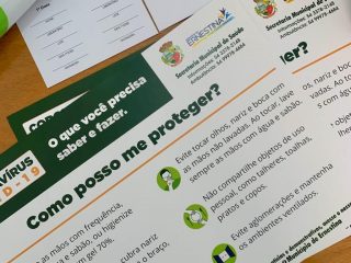 Secretaria da Saúde reforça prevenção contra COVID-19