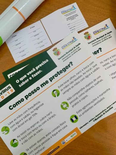 Secretaria da Saúde reforça prevenção contra COVID-19