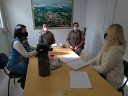 Secretaria da Educação realiza encontro com a Brigada Militar e Policia Civil para tratar do Projeto: Educação para o Trânsito