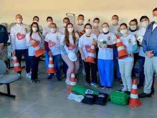 Secretaria Municipal de Saúde de Ernestina recebe curso de Atendimento Pré-Hospitalar