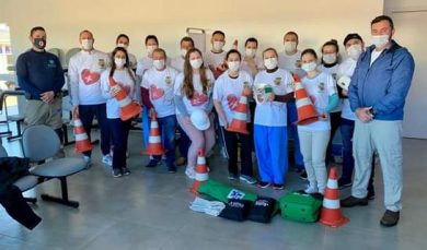 Secretaria Municipal de Saúde de Ernestina recebe curso de Atendimento Pré-Hospitalar