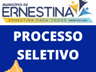 PROCESSO SELETIVO SIMPLIFICADO PARA CONTRATAÇÃO POR PRAZO DETERMINADO
