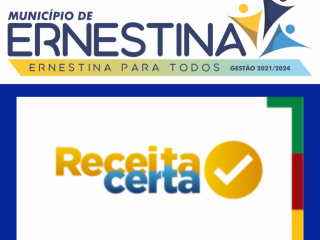 Município de Ernestina Divulga Programa Receita Certa