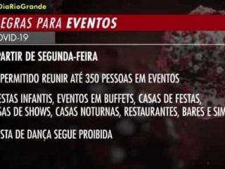 Município de Ernestina irá seguir a nova Portaria do Governo do Estado, que prevê maior flexibilização, mas estabelece novos protocolos de enfrentamento á pandemia no RS a partir desta última segunda (18/10)