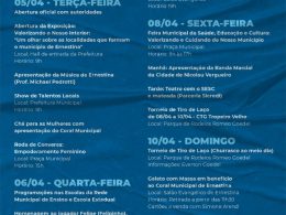 Prefeitura lança programação oficial do aniversário de Ernestina