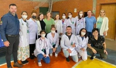 Prefeitura de Ernestina realiza Feira Municipal da Saúde, Educação e Cultura: valorizando e cuidando  de nosso Município
