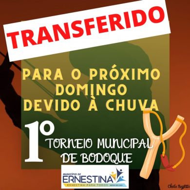 Transferido o 1° Torneio Municipal de Bodoque de Ernestina