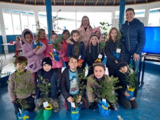 Secretaria Municipal da Agricultura e Meio Ambiente e EMATER promovem palestras na Rede Municipal e Estadual de Ensino de Ernestina, em alusão a Semana do Meio Ambiente