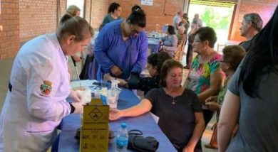 Encontro do AÇÃO HIPERDIA – ocorreu na tarde desta quinta-feira (25), no Salão  da comunidade da Esquina Penz
