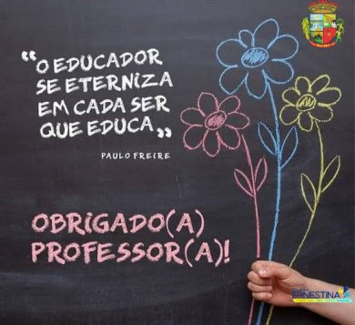 Prefeitura presta homenagem aos professores pelo seu dia