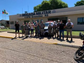 Município recebe nova viatura para a Brigada Militar