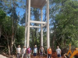 Prefeitura instala nova torre e caixa d’água na localidade do Pessegueiro