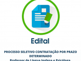 EDITAL DE SELEÇÃO Nº 008/2023