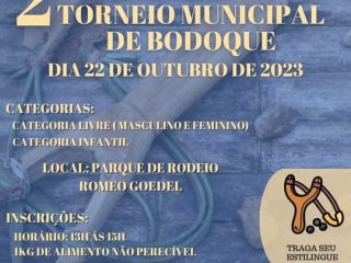 2° Torneio Municipal de Bodoque de Ernestina