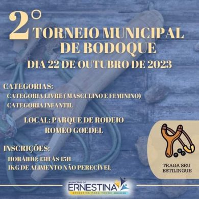 2° Torneio Municipal de Bodoque de Ernestina