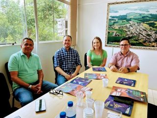 Administração Municipal recebe visita de Assessores Parlamentares do Deputado Estadual Guilherme Pasin
