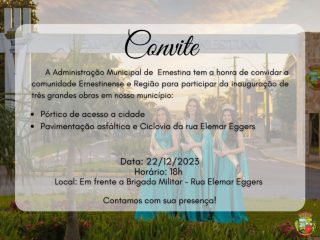 Convite Inauguração!