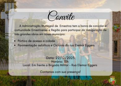 Convite Inauguração!