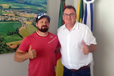 Prefeito Nico e vereador Fuca alinham parceria para fortalecer o desenvolvimento de Ernestina