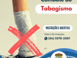 Grupo de Controle do Tabagismo ajudará fumantes a parar de fumar em Ernestina