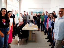 Prefeito Nico e vice Leonir iniciam gestão municipal com apresentação da equipe em Ernestina