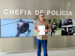 Vice-prefeito Leonir Vargas busca aumento do efetivo da Polícia Civil para reforçar a segurança em Ernestina