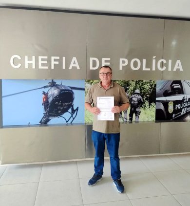 Vice-prefeito Leonir Vargas busca aumento do efetivo da Polícia Civil para reforçar a segurança em Ernestina