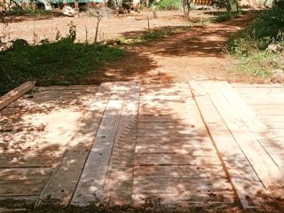Prefeitura de Ernestina conclui reforma da ponte no Faxinal