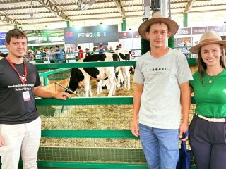 Produtores de Ernestina representam o município na Expodireto com destaque na pecuária leiteira