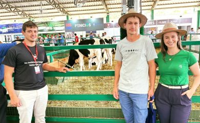 Produtores de Ernestina representam o município na Expodireto com destaque na pecuária leiteira