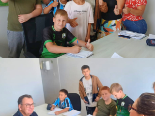 Estudantes da Escola Osvaldo Cruz visitam Prefeitura e Museu para resgatar a história de Ernestina